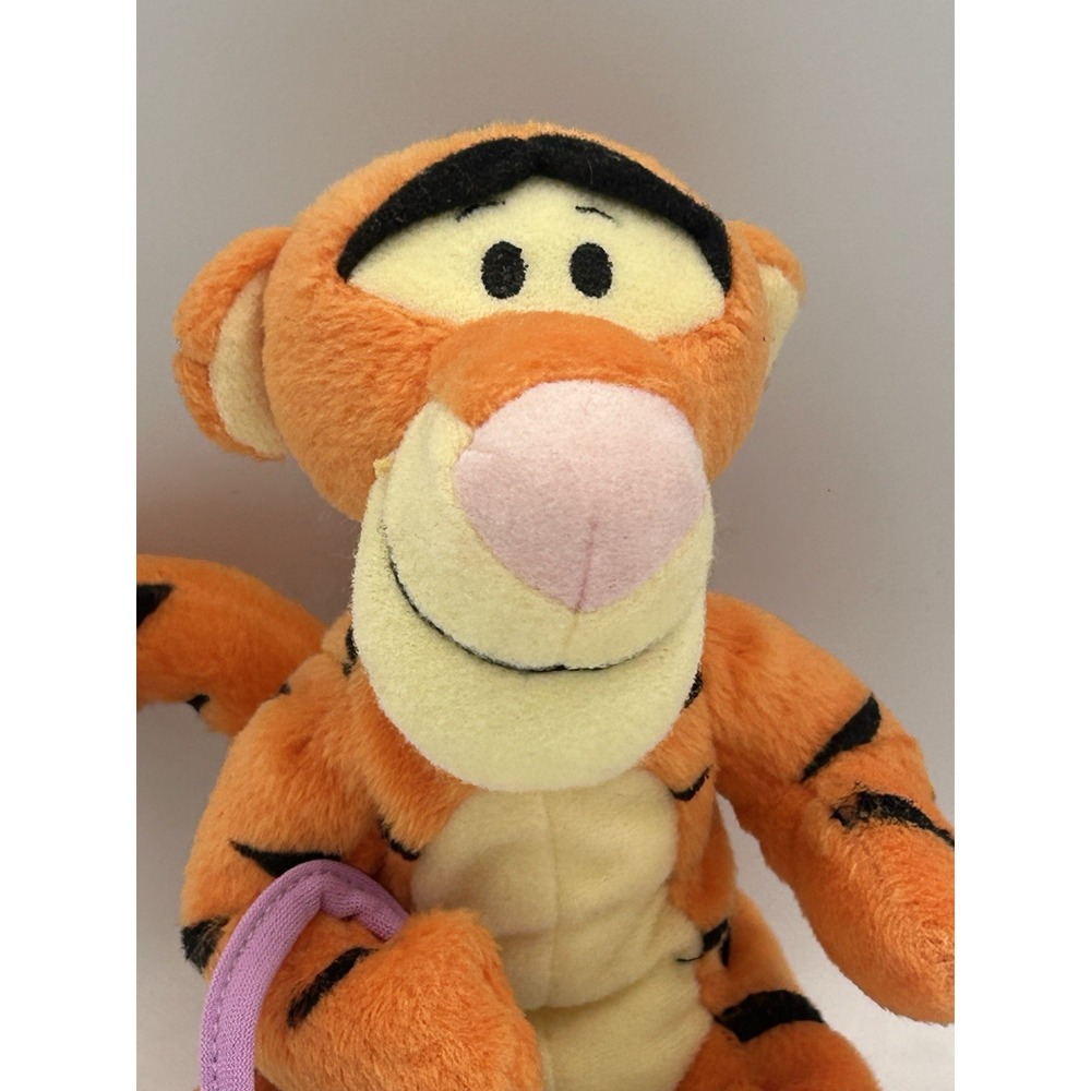 2002 Fisher-Price Disney Winnie the Pooh Tigger Easter Plush with Basket - Picture 2 of 10